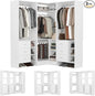 HOMPUS Modular L-Shaped Closet System by HOMPUS