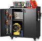 Metal Storage Cabinets with Door Pegboard, Lockable Garage Storage Cabinets by REEMOON