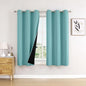 ChrisDowa 100% Blackout Curtains 63 inch Long by ChrisDowa
