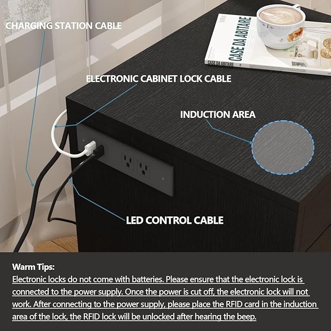 Auromie Set of 2 Nightstand - Image 6