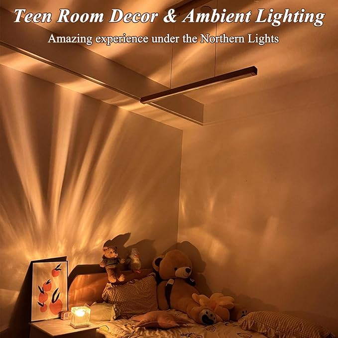 Northern Lights Projector Touch, 16 Colors Changing Light Dimmable Mood Lighting - Image 6