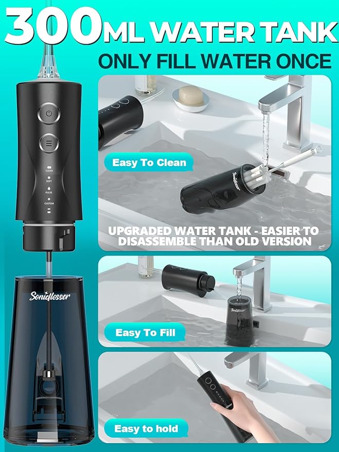 Portable Water Flosser for Teeth Pick - Image 7
