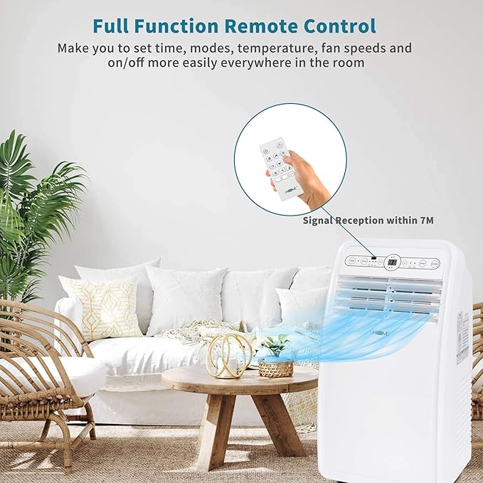 Uhome Portable Air Conditioner, 8000 BTU Compact AC Unit - Image 4