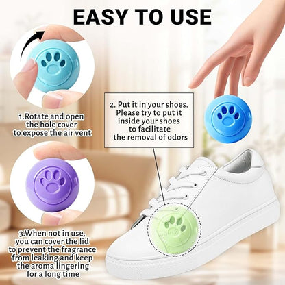 STRN Sneaker Deodorizer Balls 12 Packs, Linen & Lavender & Jasmine & Baby - Image 3