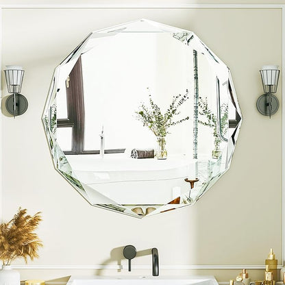 Suidia Bathroom Mirror, Frameless Bathroom Mirror by SuidiaMirror