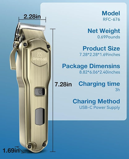 oneisall Dog Clippers for Grooming for Thick Heavy Coats/Low Noise Rechargeable - Image 8