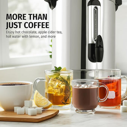 Zulay Commercial Grade 100 Cup Coffee Maker Hot Water Urn - Image 2