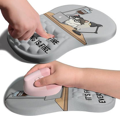 Ergonomic Joint Wrist Support Mouse Pad by Armanza