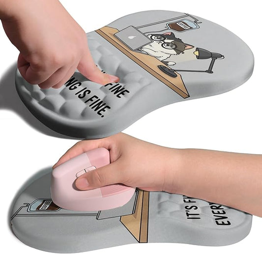 Ergonomic Joint Wrist Support Mouse Pad by Armanza