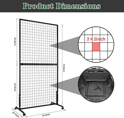 ktondic 3'×6' Double-Layer Grid Panels - Image 3