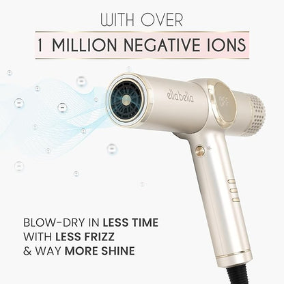 ELLA BELLA® Professional Ionic Hair Dryer - Image 2