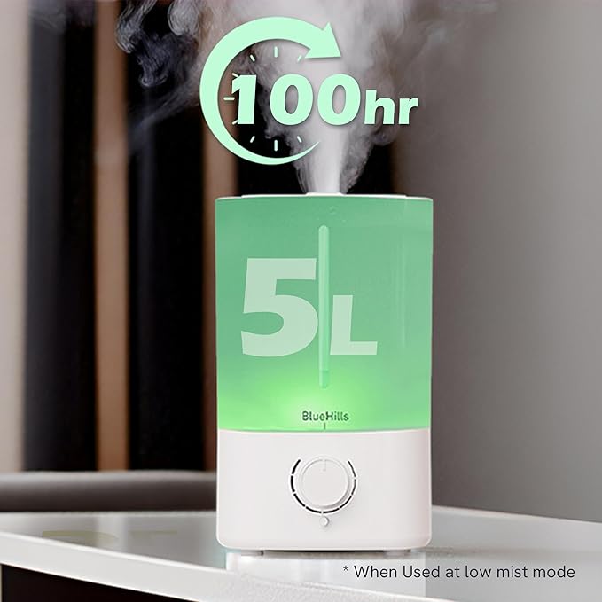 BlueHills Premium 5000 ML XL Essential Oil Diffuser Humidifier Large Room Huge - Image 2