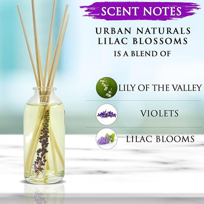 Urban Naturals Lilac Blossoms Reed Diffuser Set | Made - Image 4