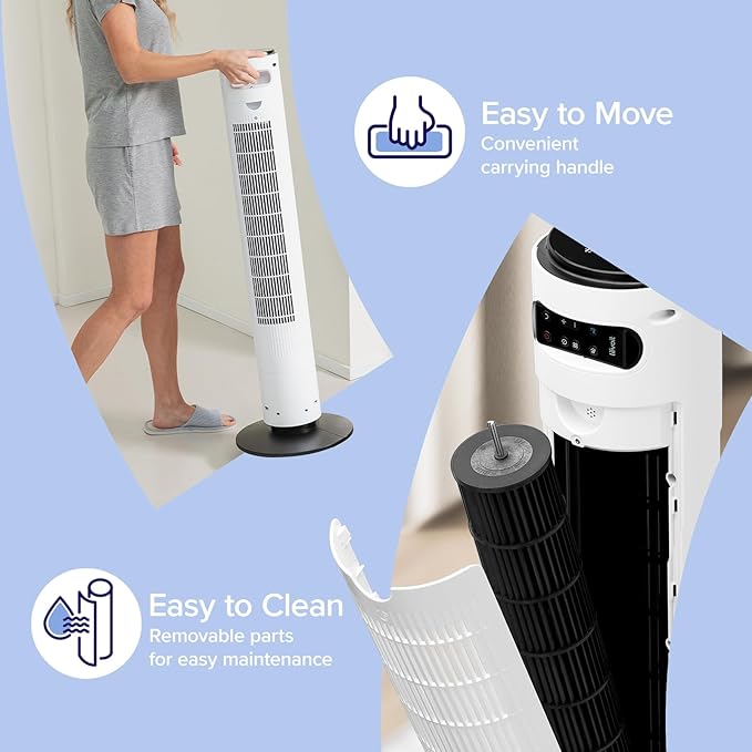 LEVOIT Classic 42-inch Tower Fan - Image 6