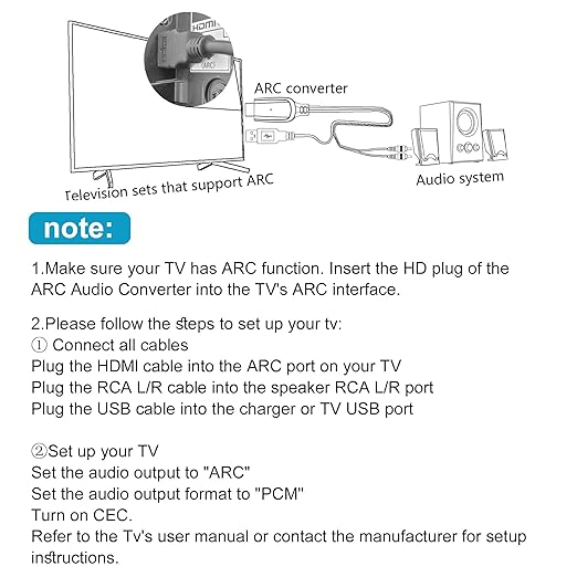 192KHz HDMI ARC to RCA Audio Converter - Image 7