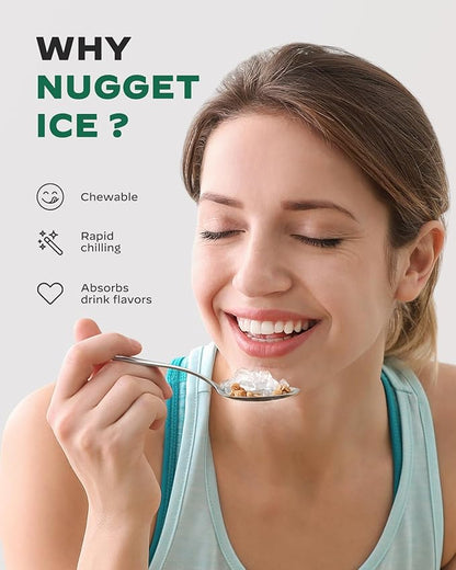Silonn Nugget Ice Maker Countertop, WiFi Pebble Ice Machine - Image 7