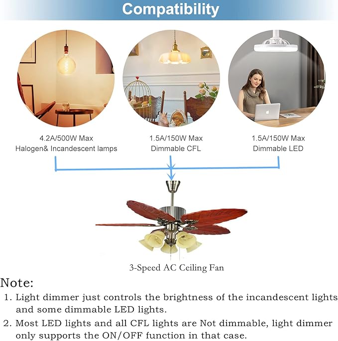 Hampton Bay Ceiling Fan Remote UC7078T - Image 3