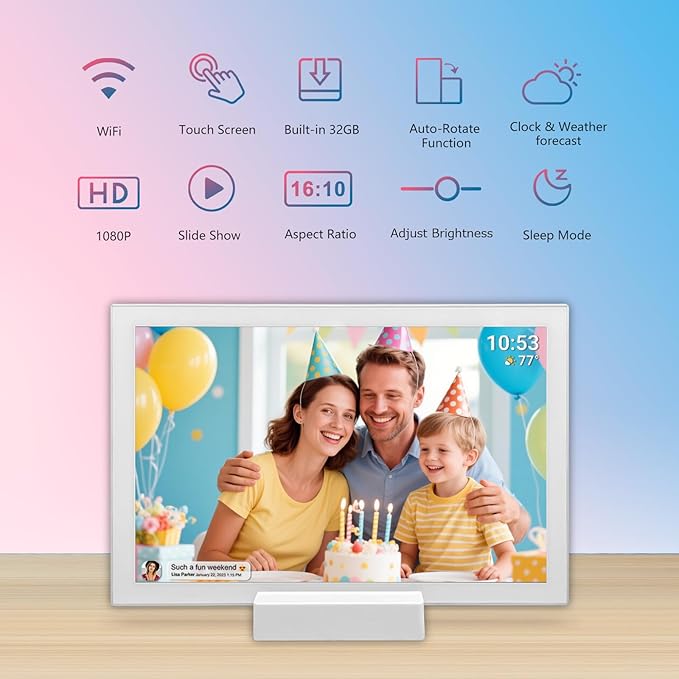 FRAMEO WiFi Digital Picture Frame - Image 8