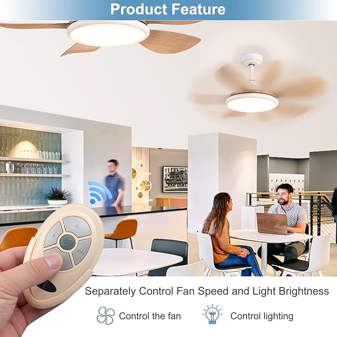 Universal Ceiling Fan Remote Control Kit Dimmable, Replacement - Image 2