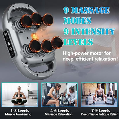 6 Head Massage Gun Deep Tissue - Image 2