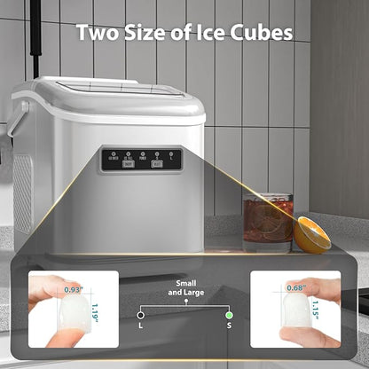 Ice Maker Machine Countertop Portable Compact Small Bullet Ice Maker - Image 3