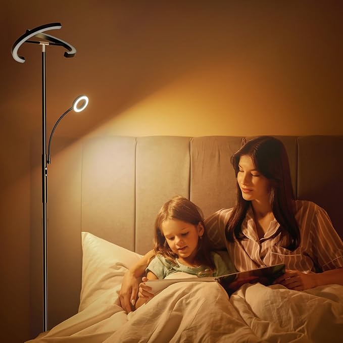 SIBRILLE LED Floor Lamp for Living Room - Image 8