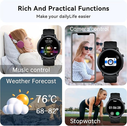 Smart Watch for Women Fitness Tracker: Waterproof Digital Mens Watches Make - Image 5