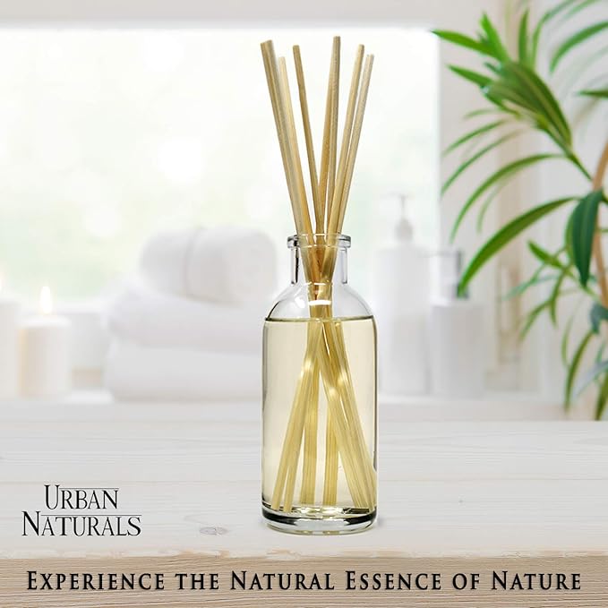 Urban Naturals Vanilla Bean Scented Oil Reed Diffuser Gift Set | Vanilla Cream - Image 5