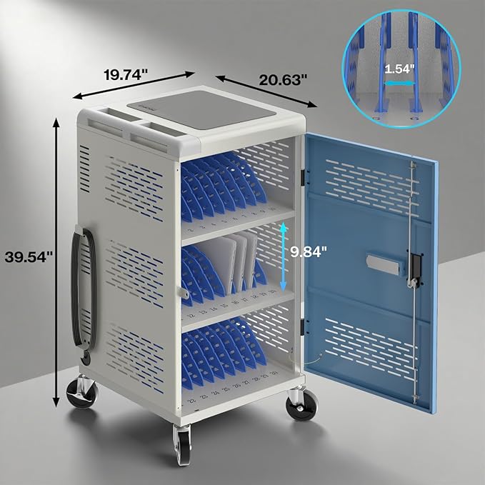 Fully Assembled 30 Unit Multi Device Charging Station - Image 3