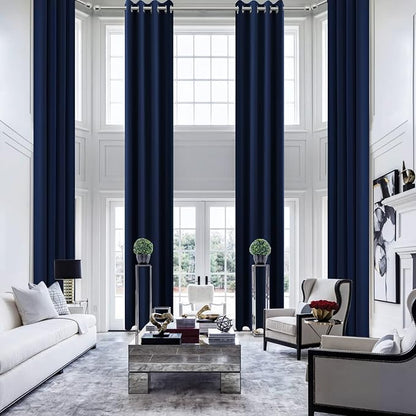 KOUFALL Extra Long 120 Inch 10 FT Curtains 10FT Foot Blackout - Image 4