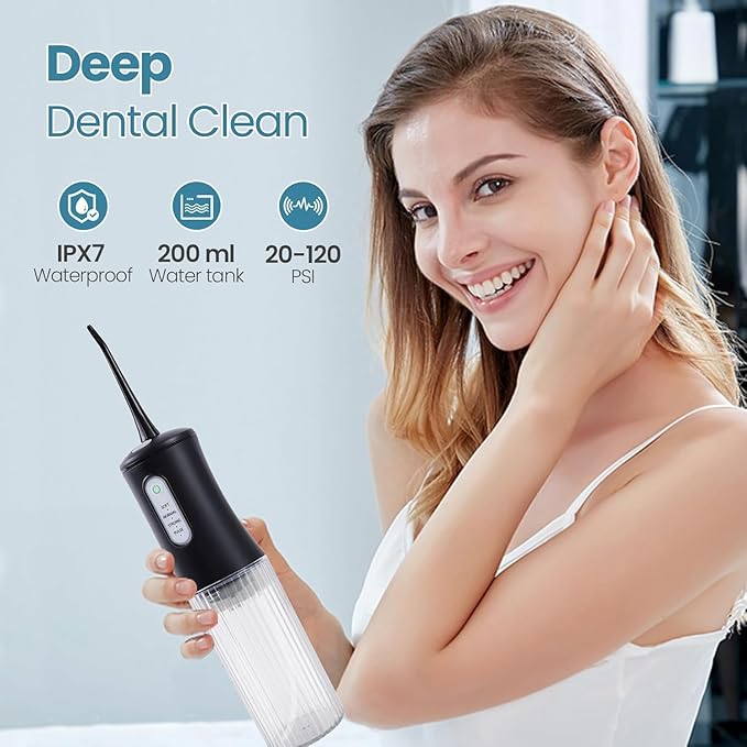 Cordless Water Flosser for Teeth Cleaning Pick - Image 3