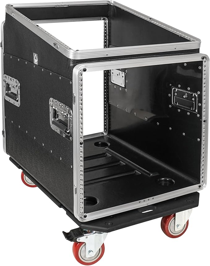 Sound Town Lightweight and Compact 10U ATA ABS Rack Case, - Image 3