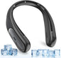 Portable Neck Fan, Personal Wearable Bladeless Fan, LED Display, 6000mAh USB by Unknown