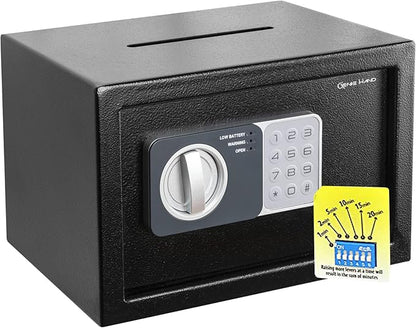 Genie Hand – Time Delay Safe, Anti Robbery Safe Box, Timed Controlled Opening – by GenieHand