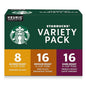 Starbucks K-Cup Coffee Pods, Starbucks Blonde, Medium and Dark Roast Hot or by StarbucksbyNespresso