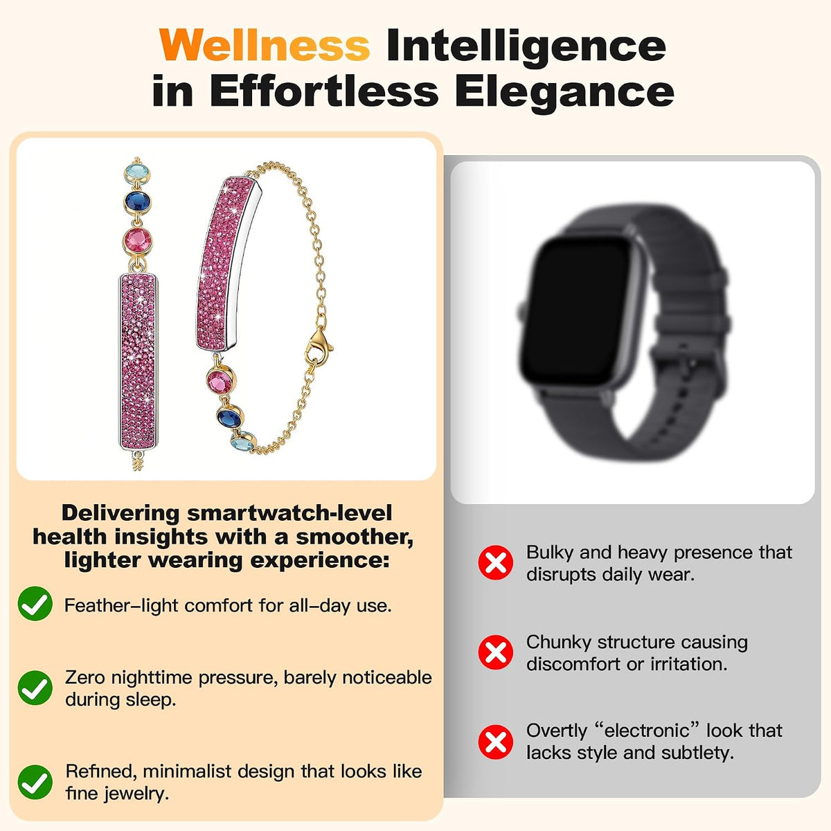 smart bracelet for women – fitness tracker with, package contents