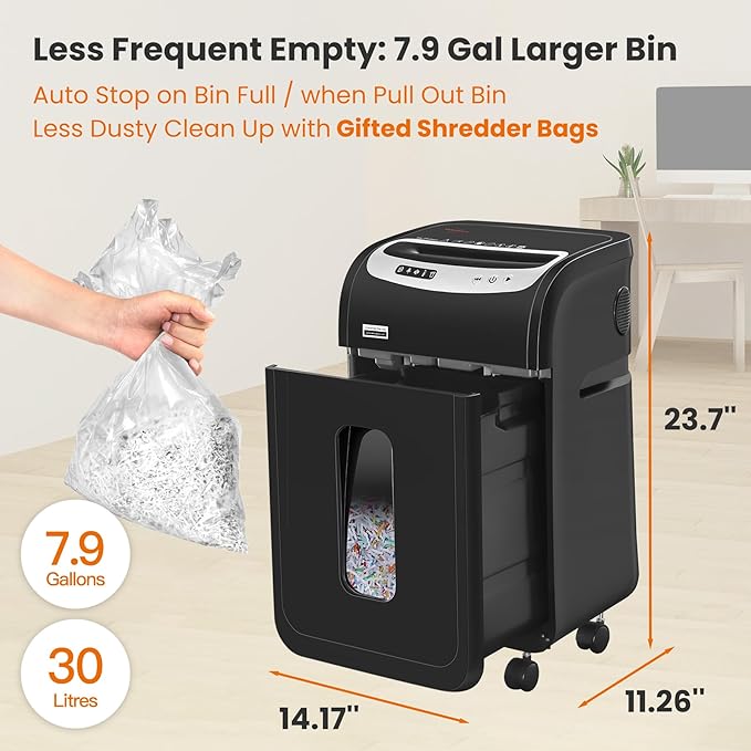 Paper Shredder for Home Office Heavy Duty - Image 6