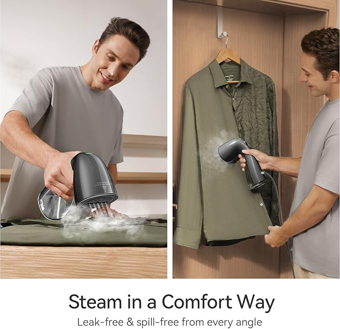 HiLIFE Steamer for Clothes, 1100W Clothes Steamer - Image 6
