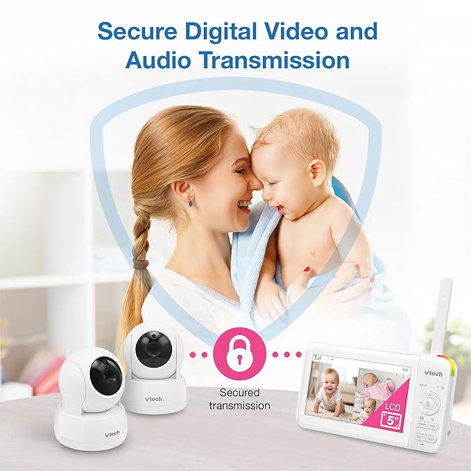 VTech 2 Cameras Video Baby Monitor - Image 6