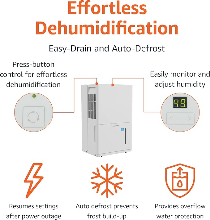 Amazon Basics Large Dehumidifier - Image 2