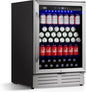 24'' Beverage Refrigerator Cooler, 168 Cans Beverage and Beer Fridge by Velivi-SpecialistinFridge