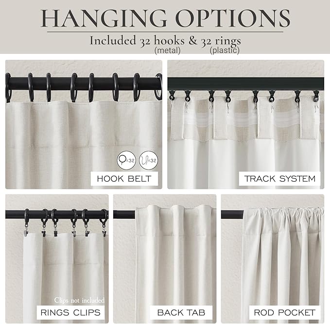 Birch Total Blackout Curtains 96 Inches Long - Image 4
