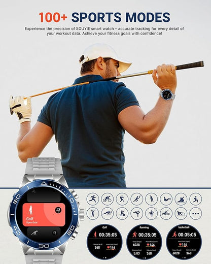SOUYIE Smart Watch for Men, 1.43''AMOLED Screen - Image 5