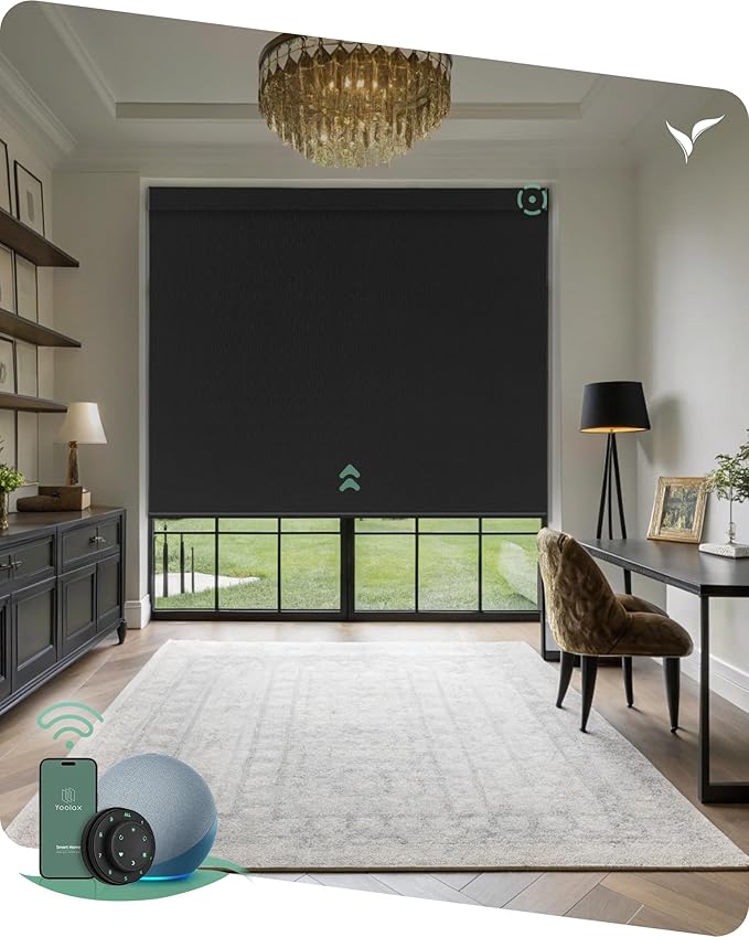 Yoolax Motorized Blinds with Remote, Smart Blinds by Yoolax