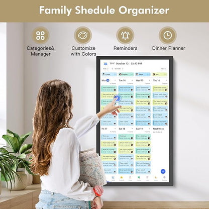 27" Smart Digital Calendar for-Family-Business-Planner - Image 9