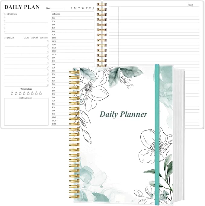 Daily Planner Undated by Heveboik