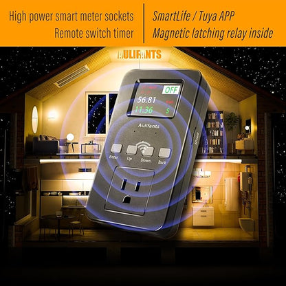 Aulifants LP405 25A Heavy Duty Smart Plug Meter Sockets Industrial Energy - Image 9