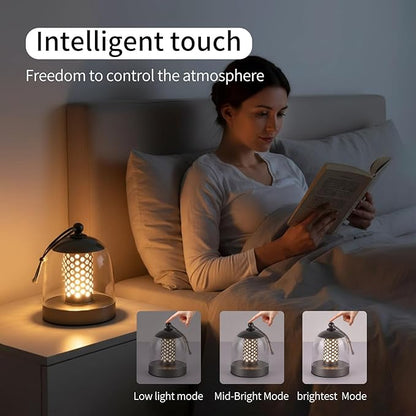 MKLK Camping Lantern, IPX4 Waterproof Touch Control LED Night Light, USB - Image 6