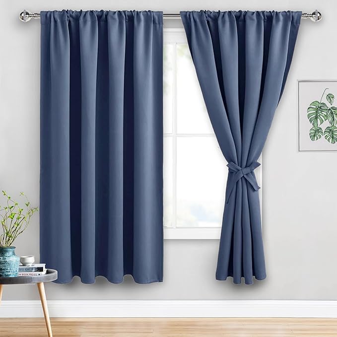 JIUZHEN Blackout Curtains for Bedroom by JIUZHEN