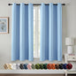 MIULEE Sky Blue Blackout Curtains by MIULEE